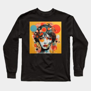 Japanese Pop Art Girl Long Sleeve T-Shirt